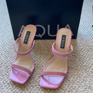 WORN ONCE Aqua Lexi Shoes